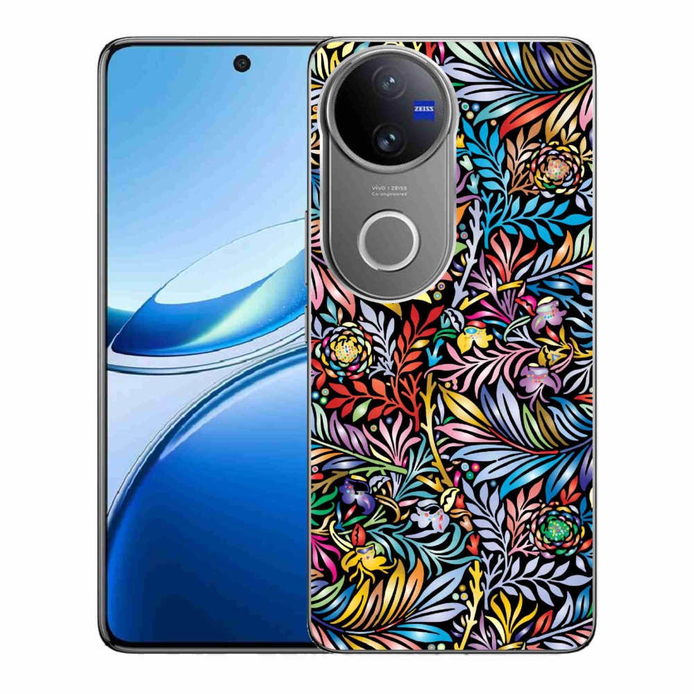 Gelový kryt mmCase na Vivo V50 5G - květiny 5