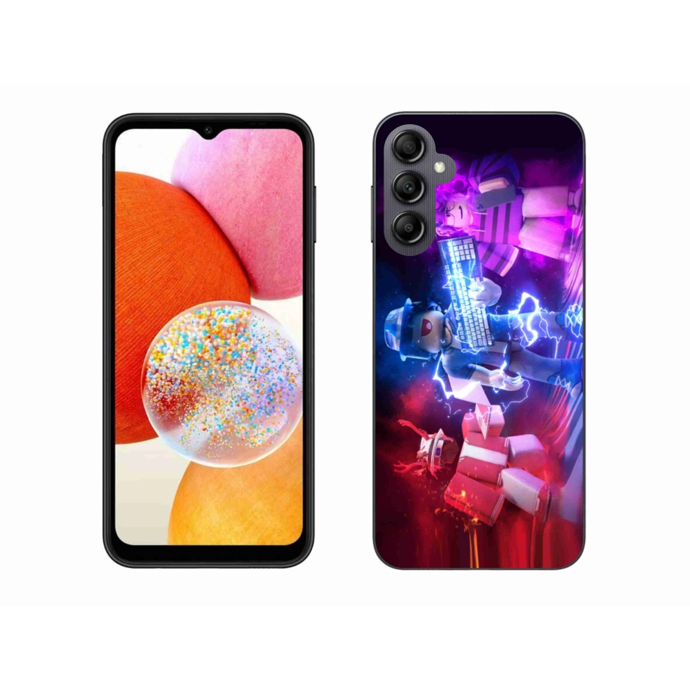 Gelový kryt mmCase na Samsung Galaxy A14 4G/5G - roblox