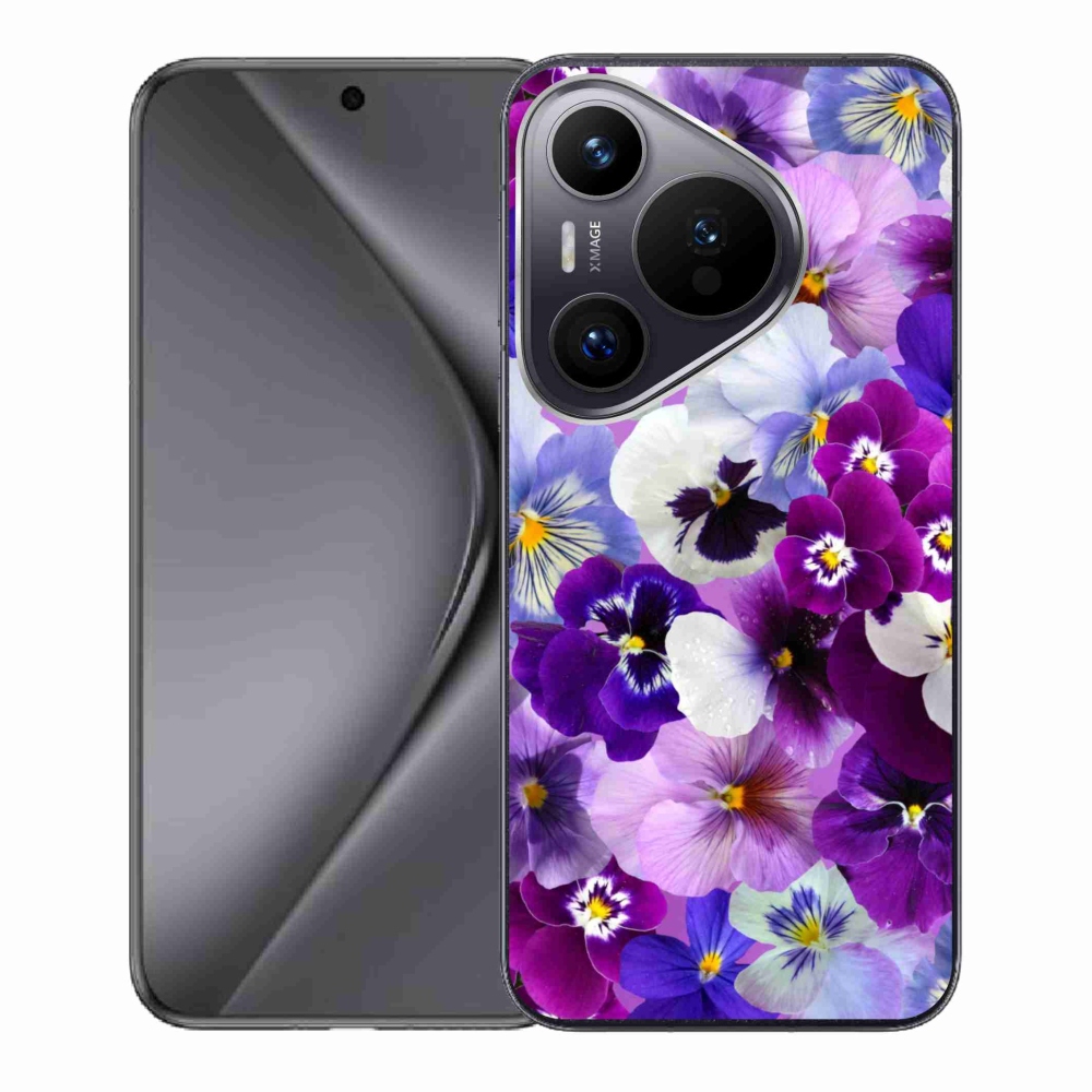 Gelový kryt mmCase na Huawei Pura 70 - květiny 9