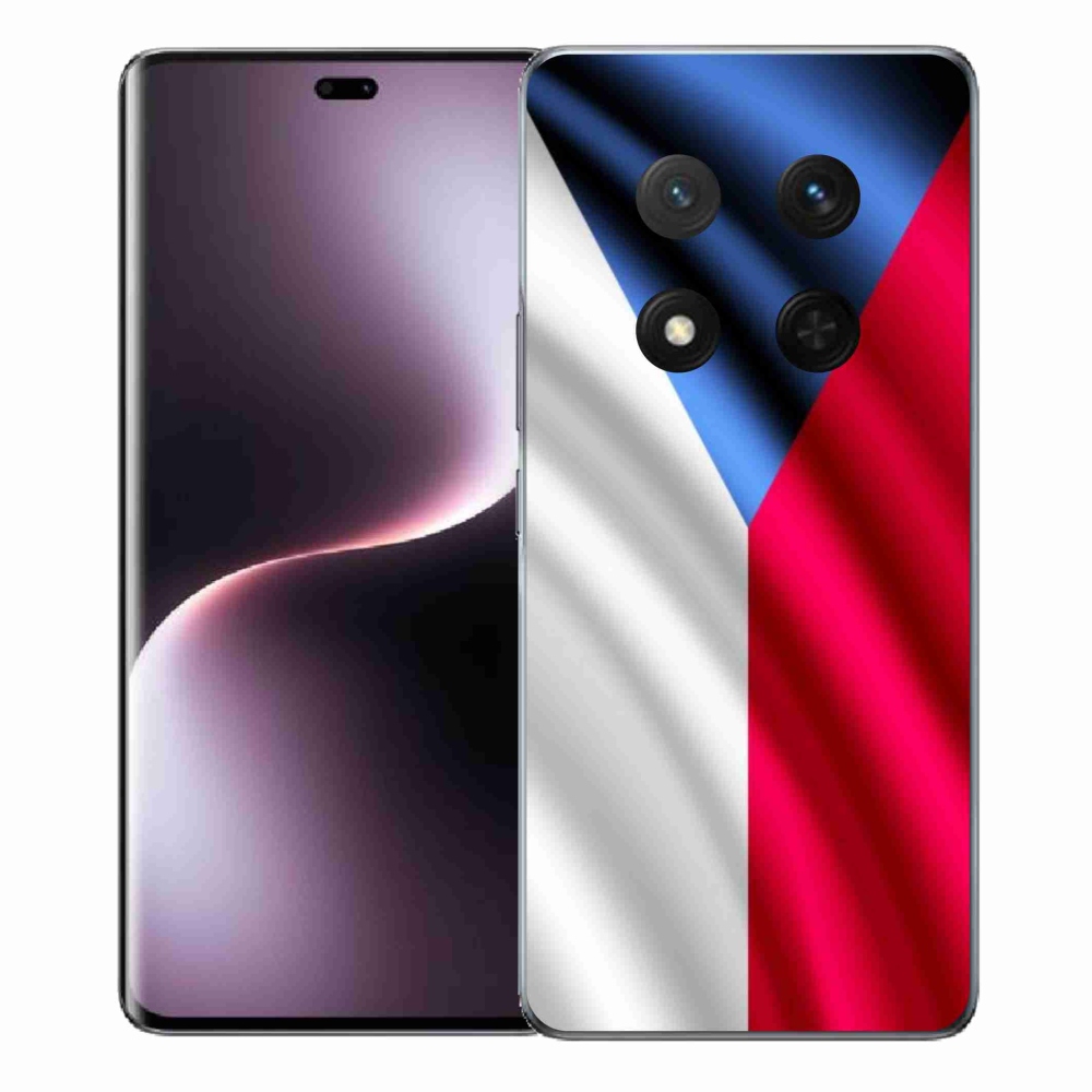 Gelový kryt mmCase na Honor Magic 7 Lite 5G - česká vlajka