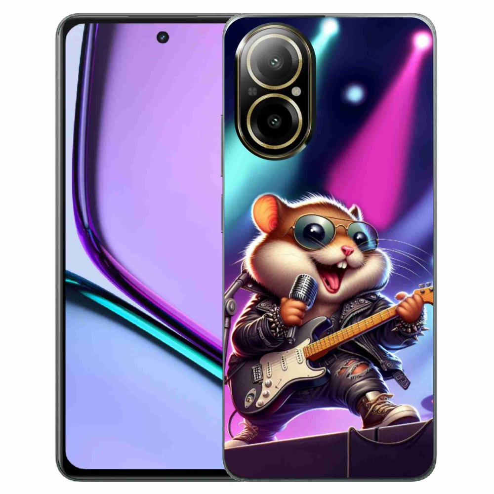 Gelový kryt mmCase na Realme C67 - křeček rocker