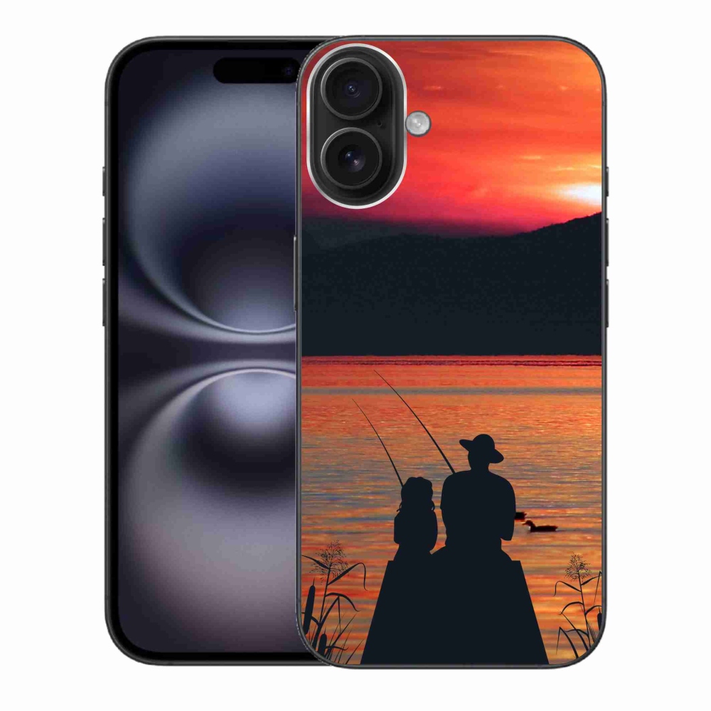 Gelový kryt mmCase na iPhone 16 Plus - rybaření 3