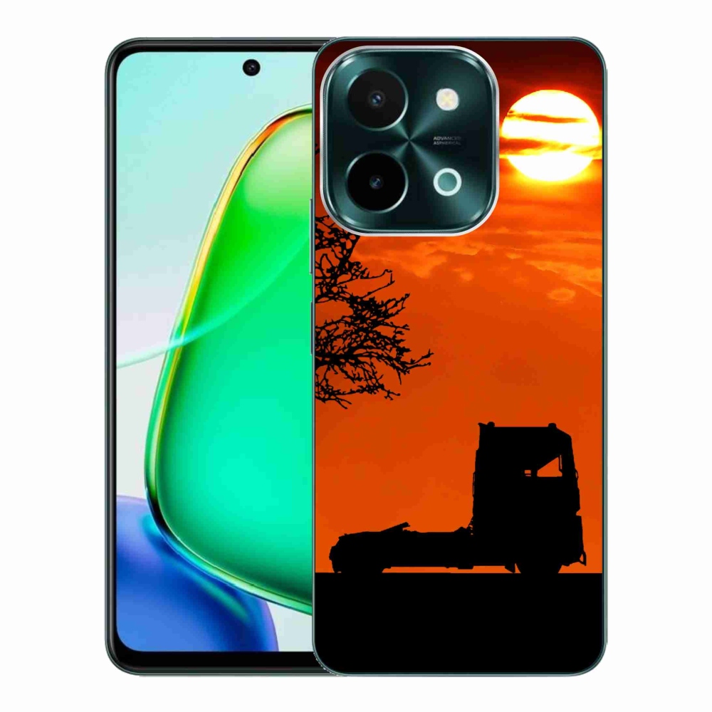 Gelový kryt mmCase na Vivo Y28 - kamion 3