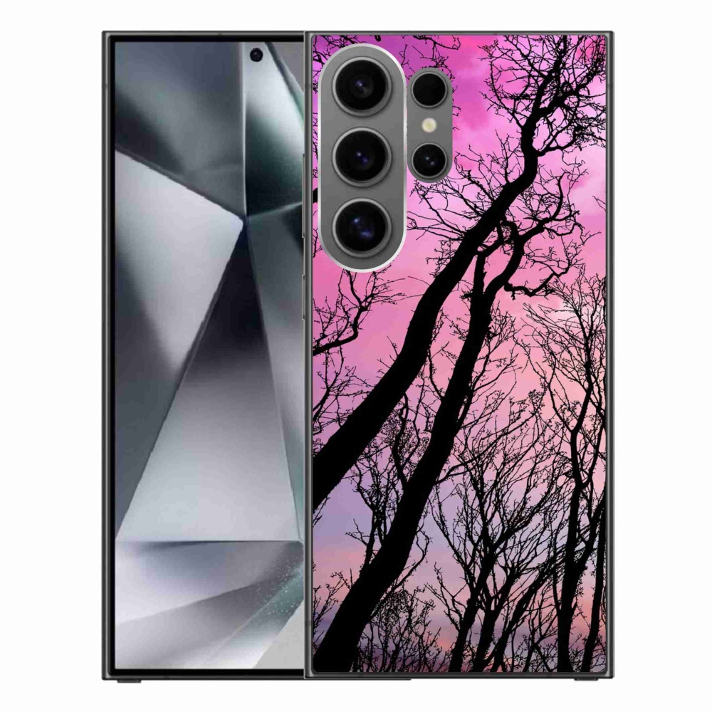 Gelový obal mmCase na Samsung Galaxy S24 Ultra - opadané stromy