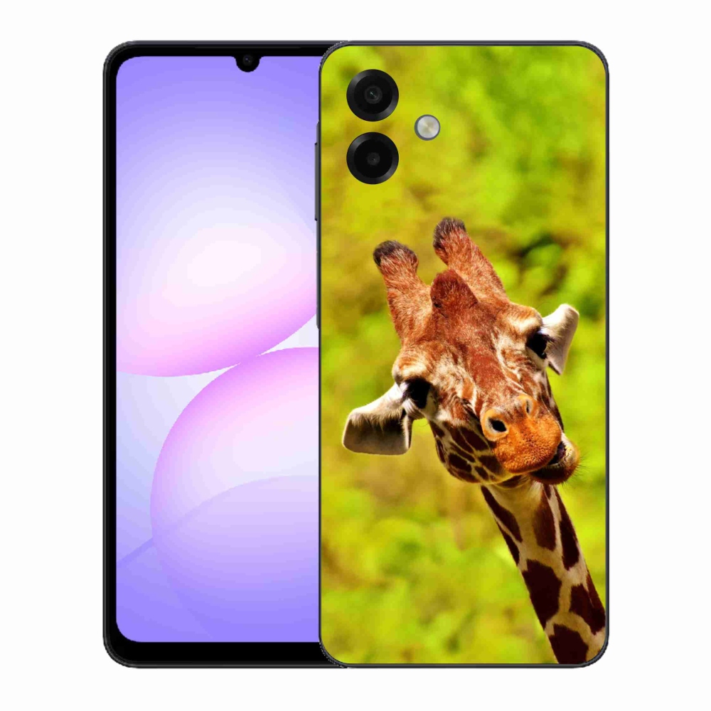 Gelový kryt mmCase na Samsung Galaxy A07 4G - žirafa
