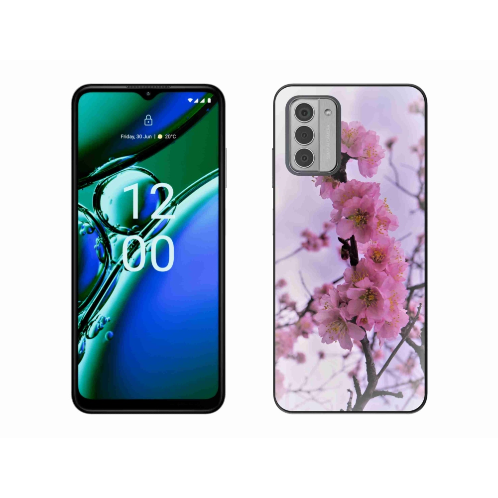 Gelový kryt mmCase na Nokia G42 - květiny 7