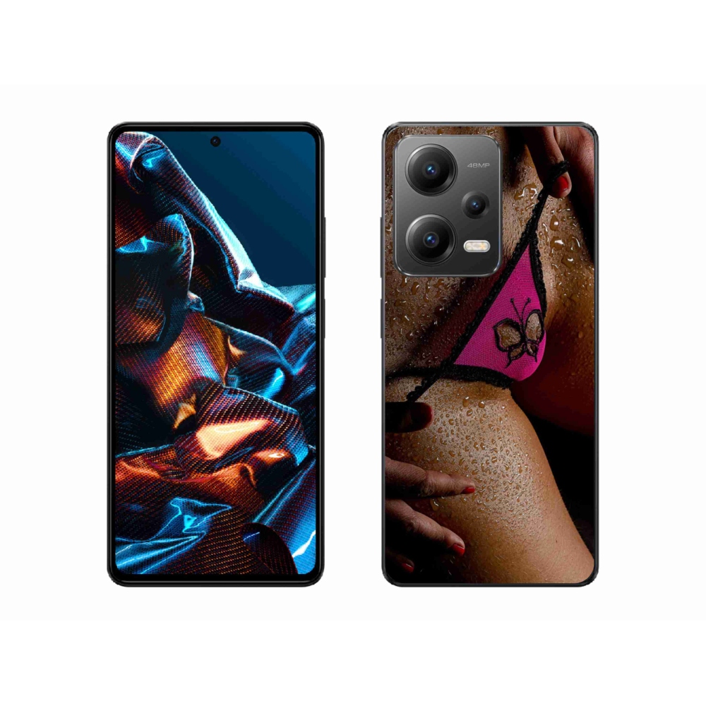 Gelový kryt mmCase na mobil Xiaomi Redmi Note 12 Pro 5G - sexy žena