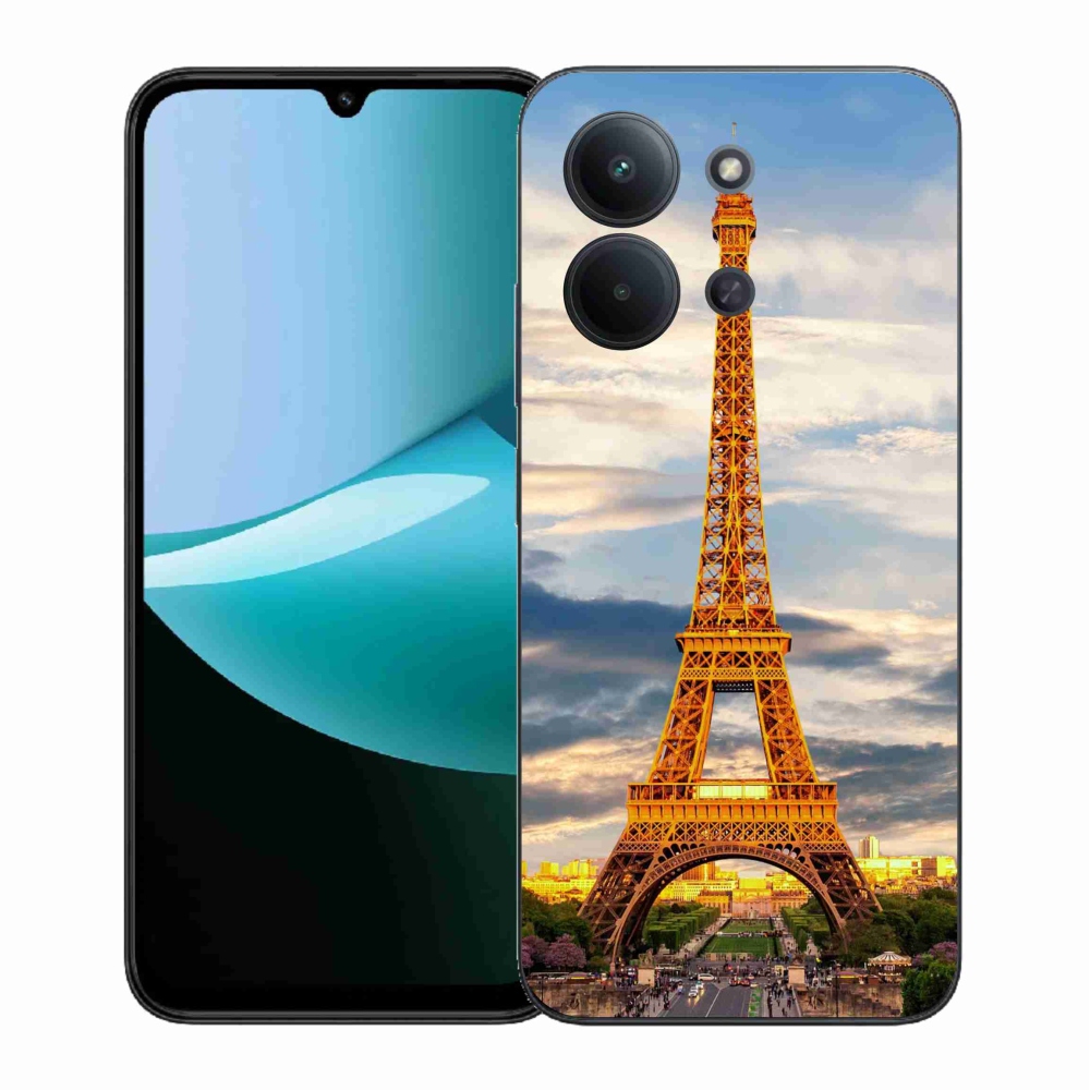 Gelový kryt mmCase na Xiaomi Redmi 15C 4G (171mm)/Poco C85 4G (171mm) - eiffelova věž 3