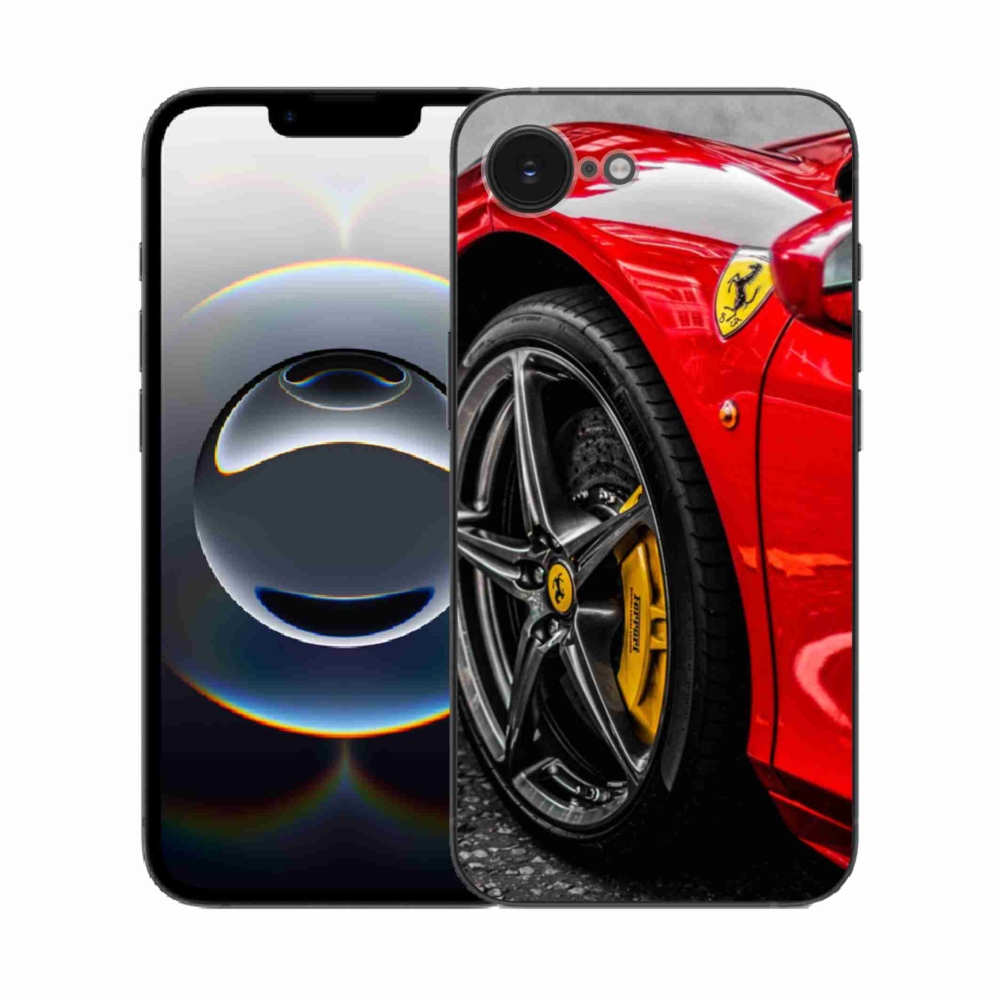 Gelový kryt mmCase na iPhone 16e - auto 1