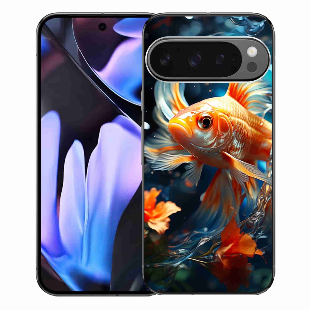 Gelový kryt mmCase na Google Pixel 9 Pro XL - rybka