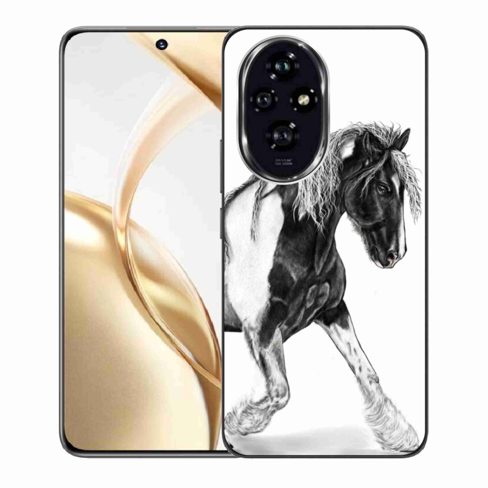 Gelový kryt mmCase na Honor 200 5G - kůň