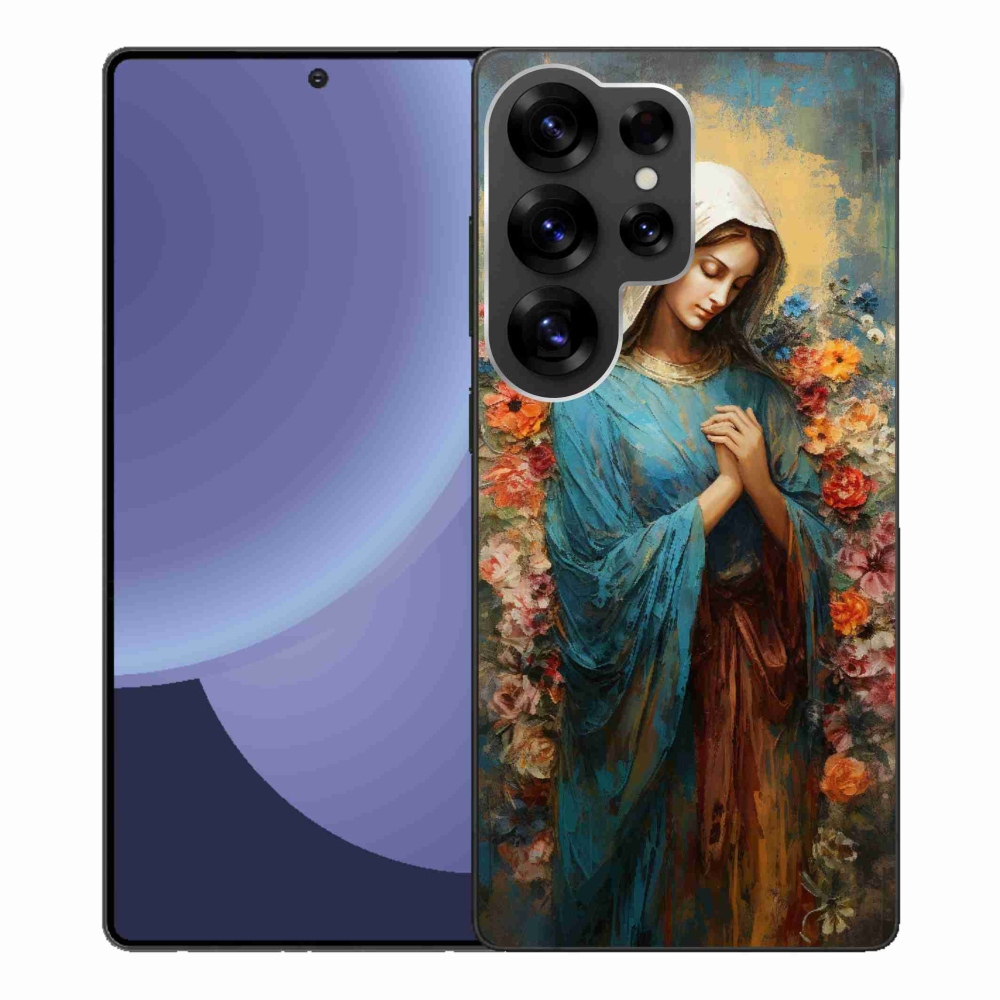 Gelový kryt mmCase na Samsung Galaxy S25 Ultra - svatá žena