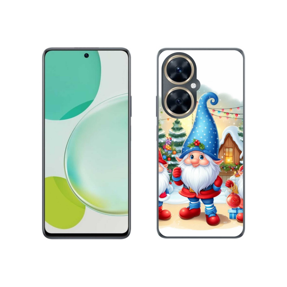 Gelový kryt mmCase na Huawei Nova 11i - vánoční skřítci