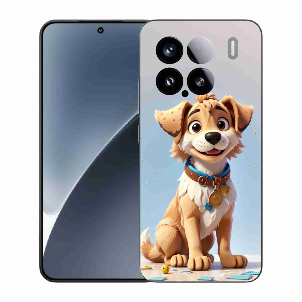 Gelový kryt mmCase na Xiaomi 15 - kreslené štěně