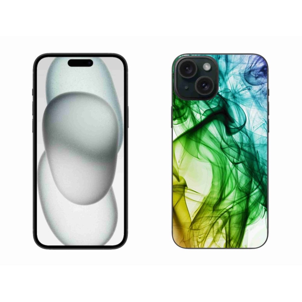 Gelový kryt mmCase na iPhone 15 Plus - abstraktní vzor 3