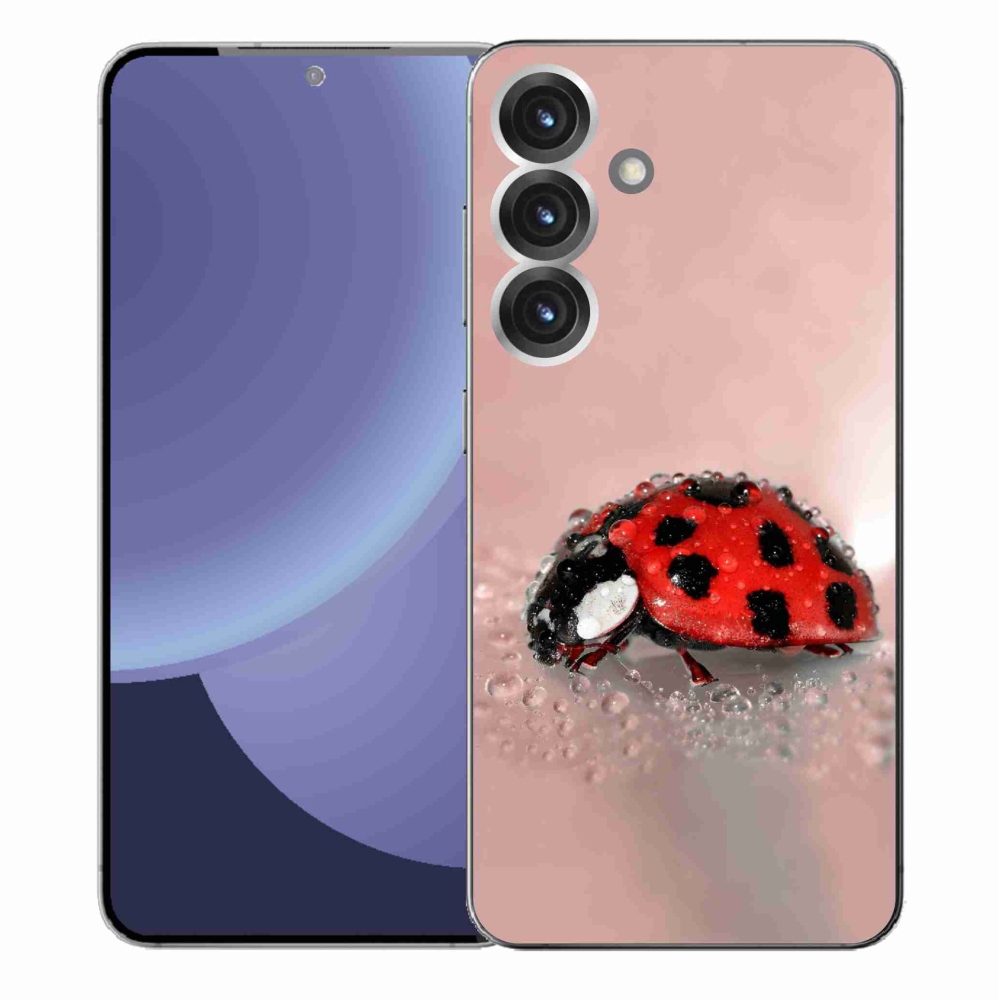 Gelový kryt mmCase na Samsung Galaxy S25+ - beruška