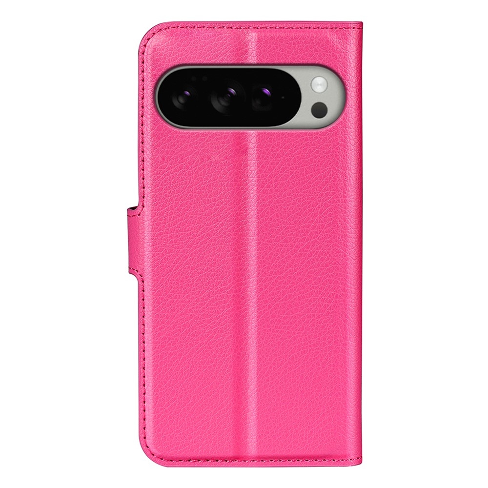 Litchi knížkové pouzdro na Google Pixel 10 Pro XL - rose