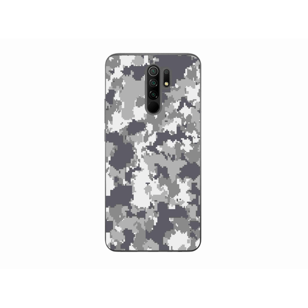 Gelový kryt mmCase na Xiaomi Redmi 9 - maskáčový vzor 2