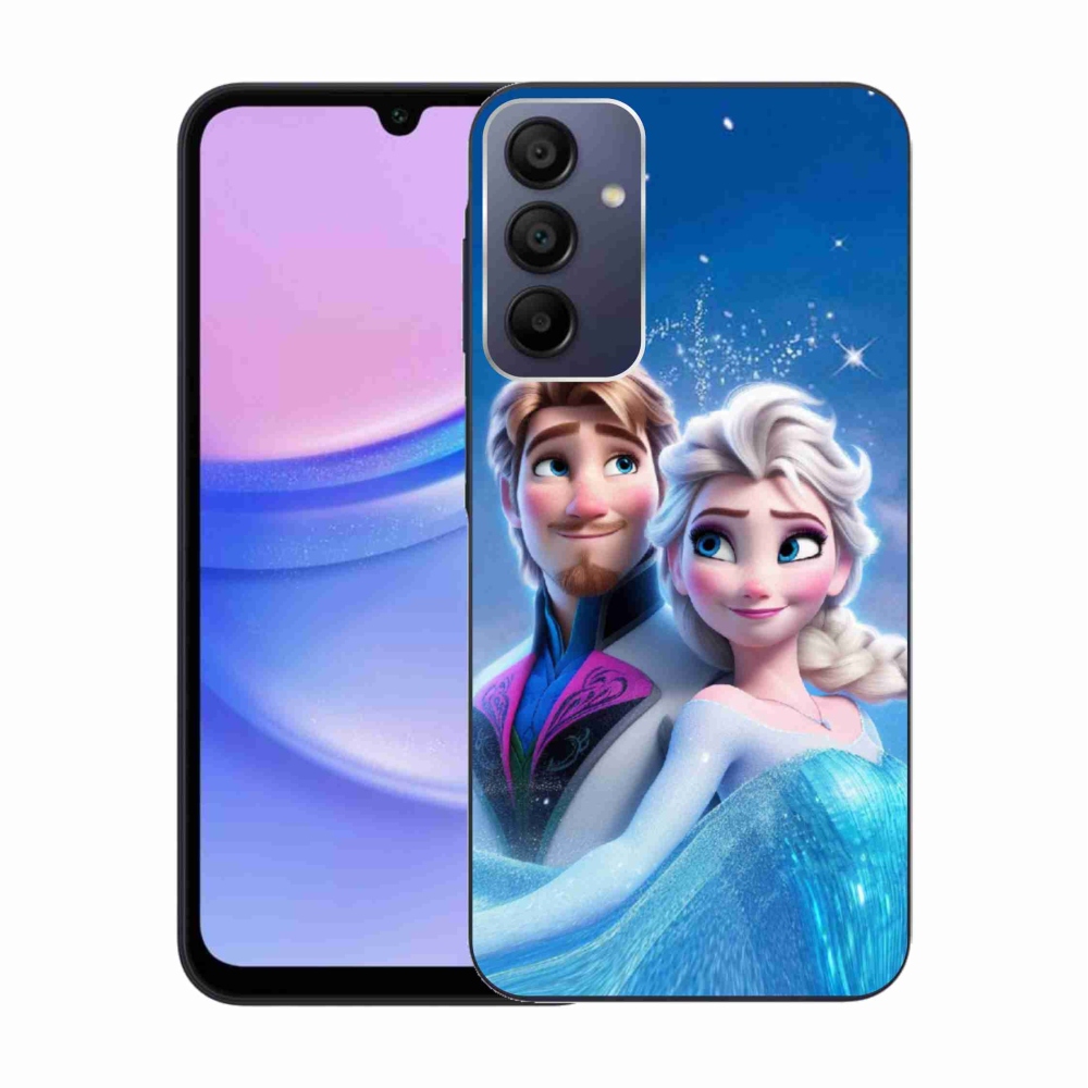 Gelový kryt mmCase na Samsung Galaxy A15 4G/5G - ledové království 1