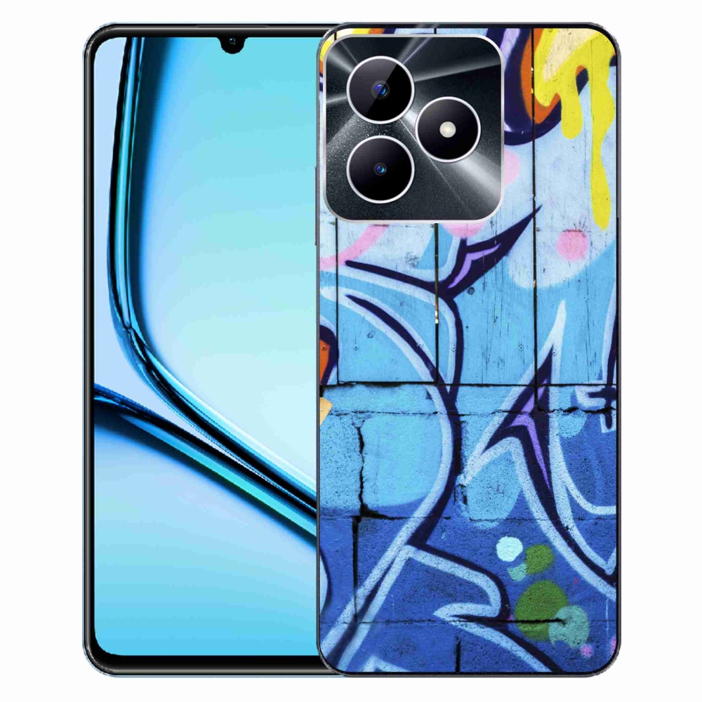 Gelový kryt mmCase na Realme Note 50 - graffiti