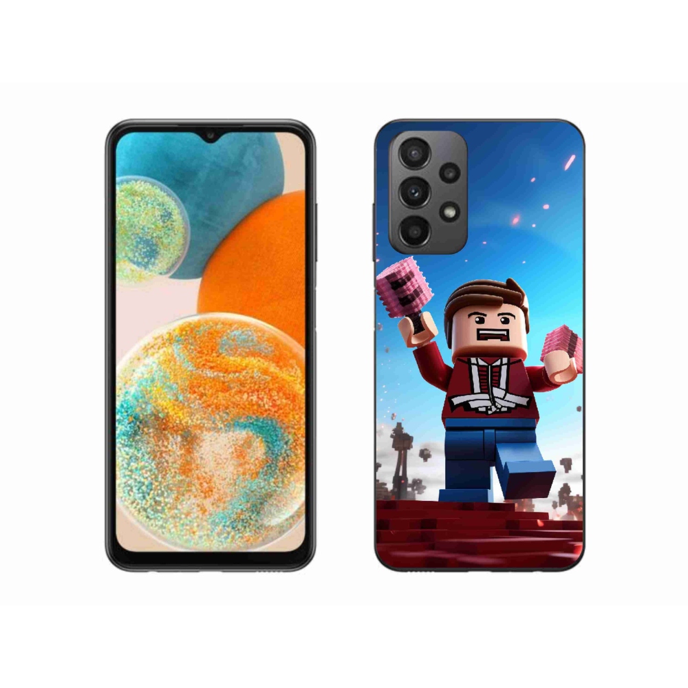 Gelový kryt mmCase na Samsung Galaxy A23 4G/5G - roblox 2