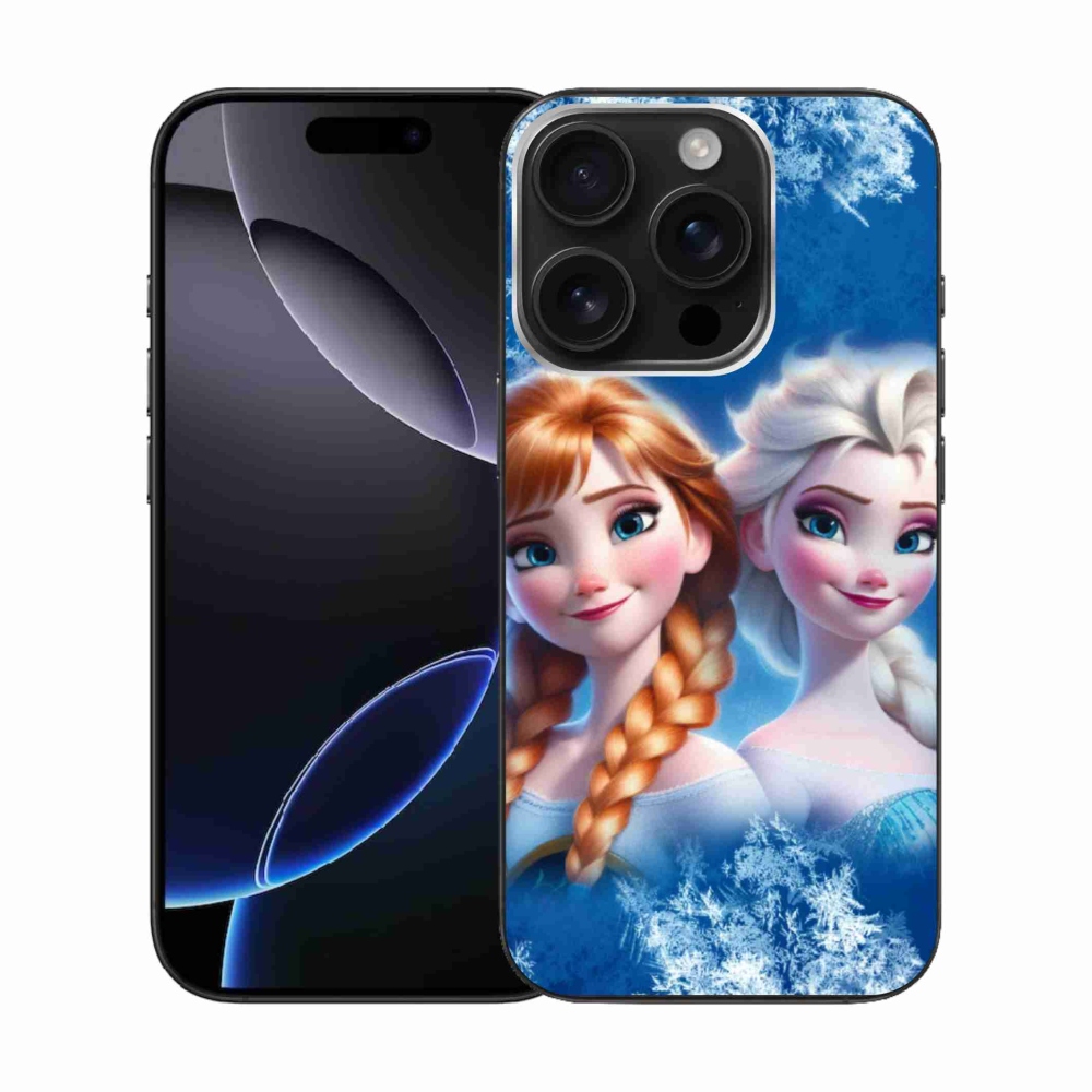 Gelový kryt mmCase na iPhone 16 Pro - ledové království 2