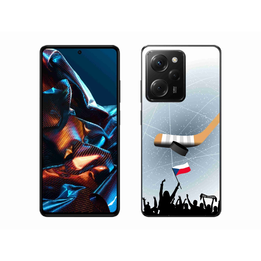 Gelový kryt mmCase na Xiaomi Poco X5 Pro 5G - fanoušci hokeje