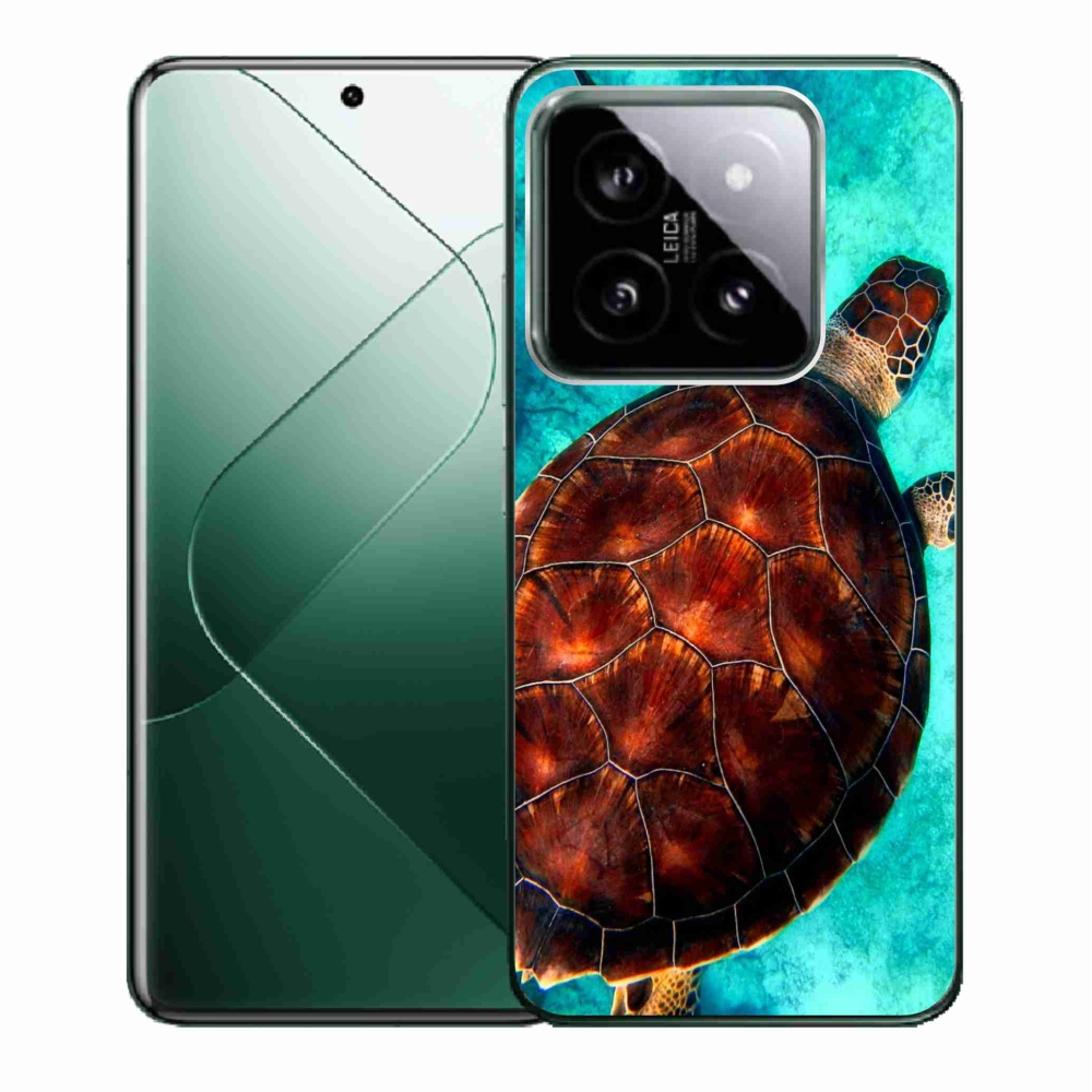 Gelový kryt mmCase na Xiaomi 14 - želva