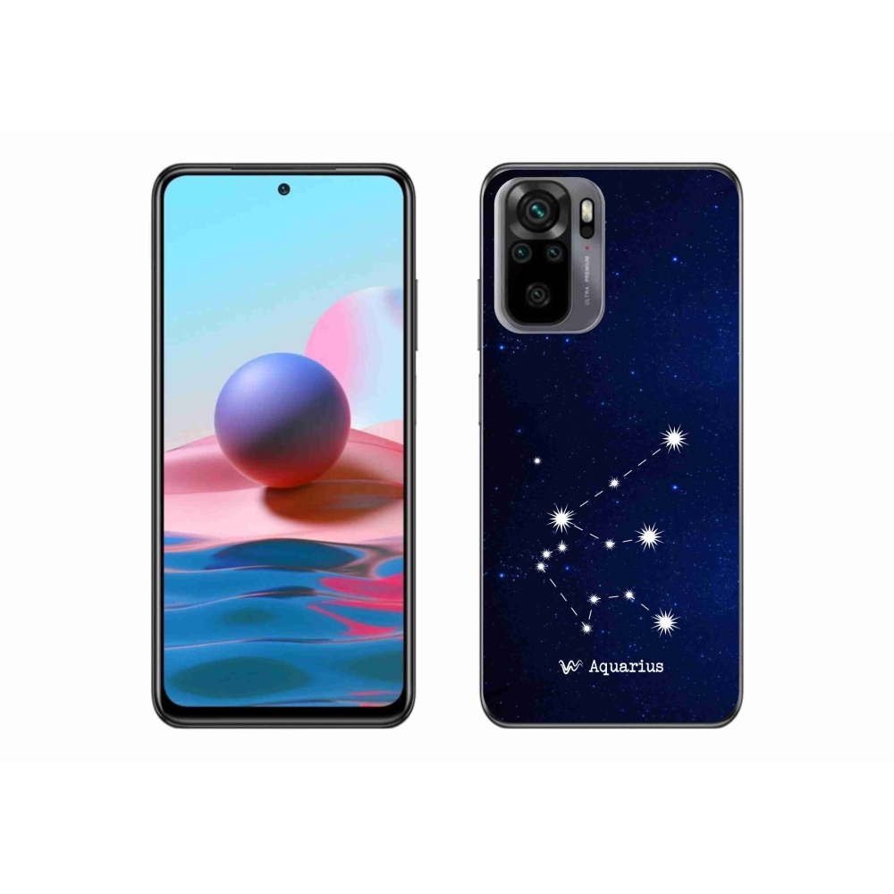 Gelový kryt mmCase na Xiaomi Poco M5s - souhvězdí Vodnáře