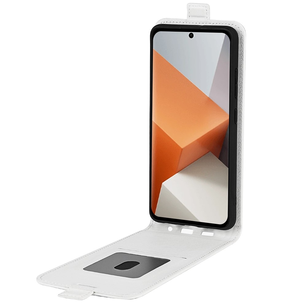 Vertical flipové pouzdro na Xiaomi Redmi Note 13 Pro+ 5G - bílé