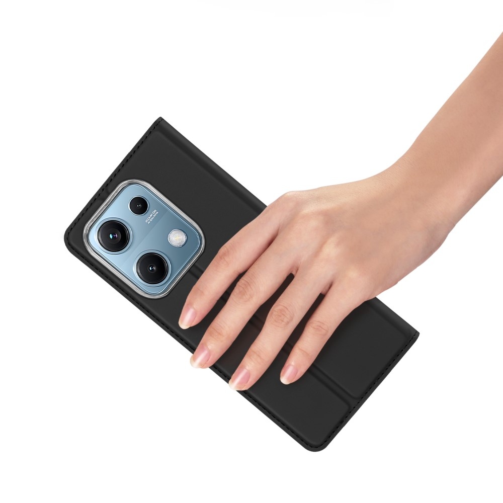 DUX knížkové pouzdro na Xiaomi Redmi Note 14S - černé
