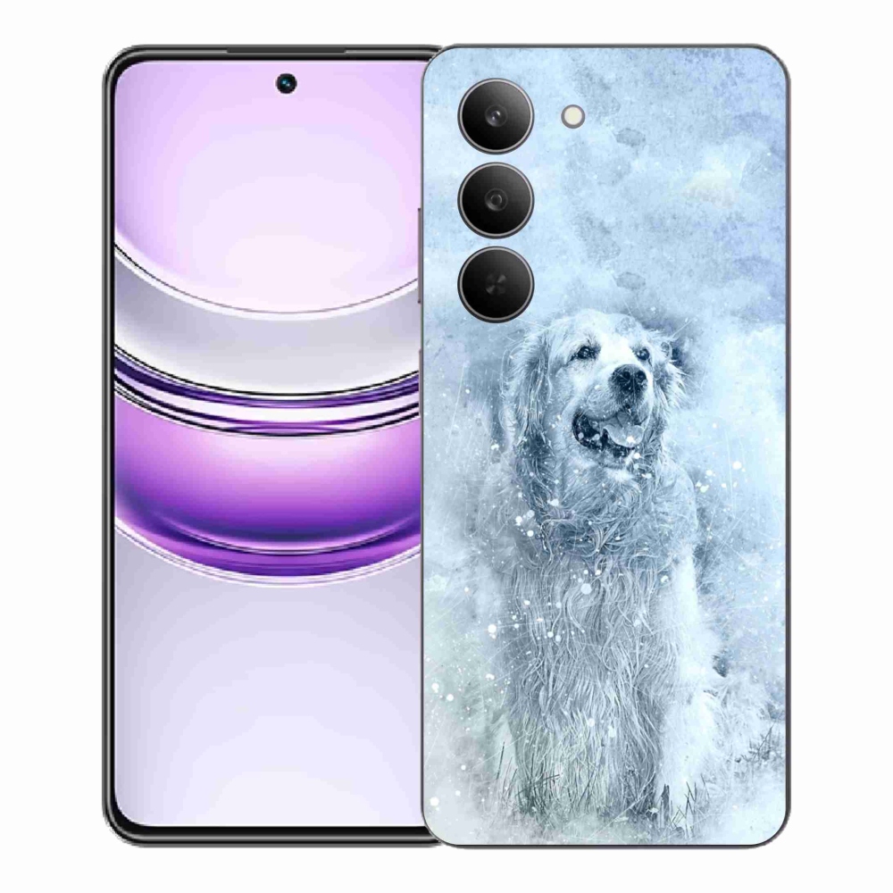Gelový kryt mmCase na Realme 14x 5G - retrívr