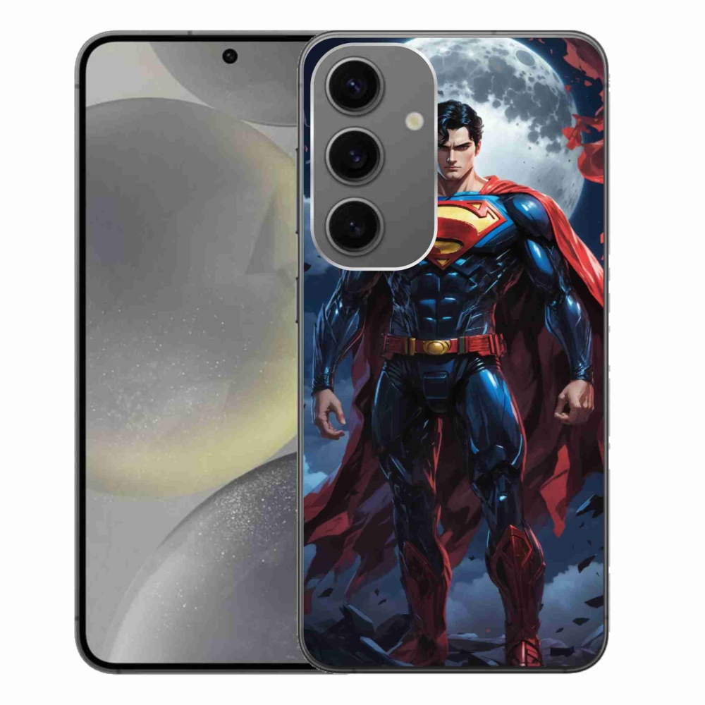 Gelový kryt mmCase na Samsung Galaxy S24+ - superman