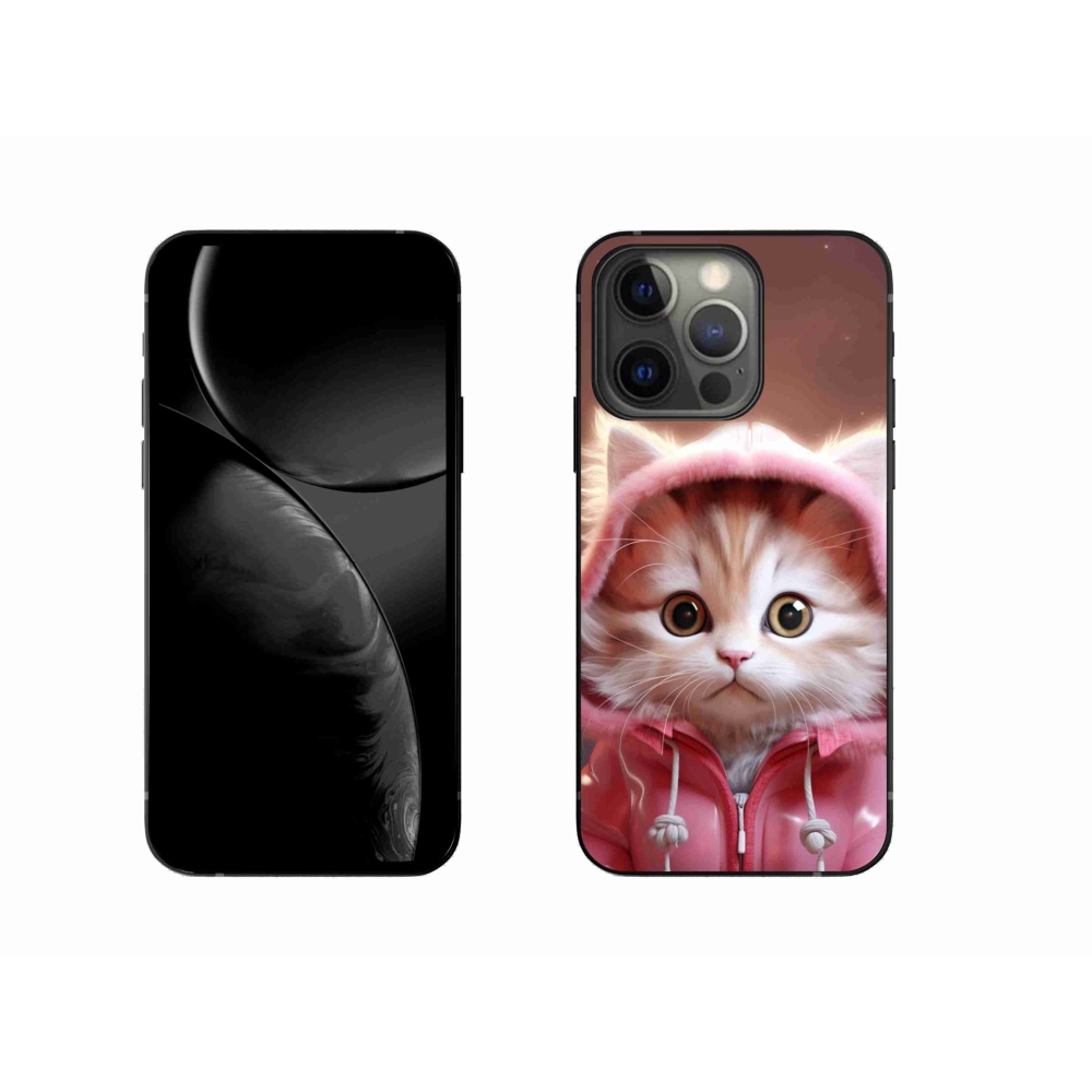Gelový kryt mmCase na iPhone 13 Pro 6.1 - roztomilé kotě 3