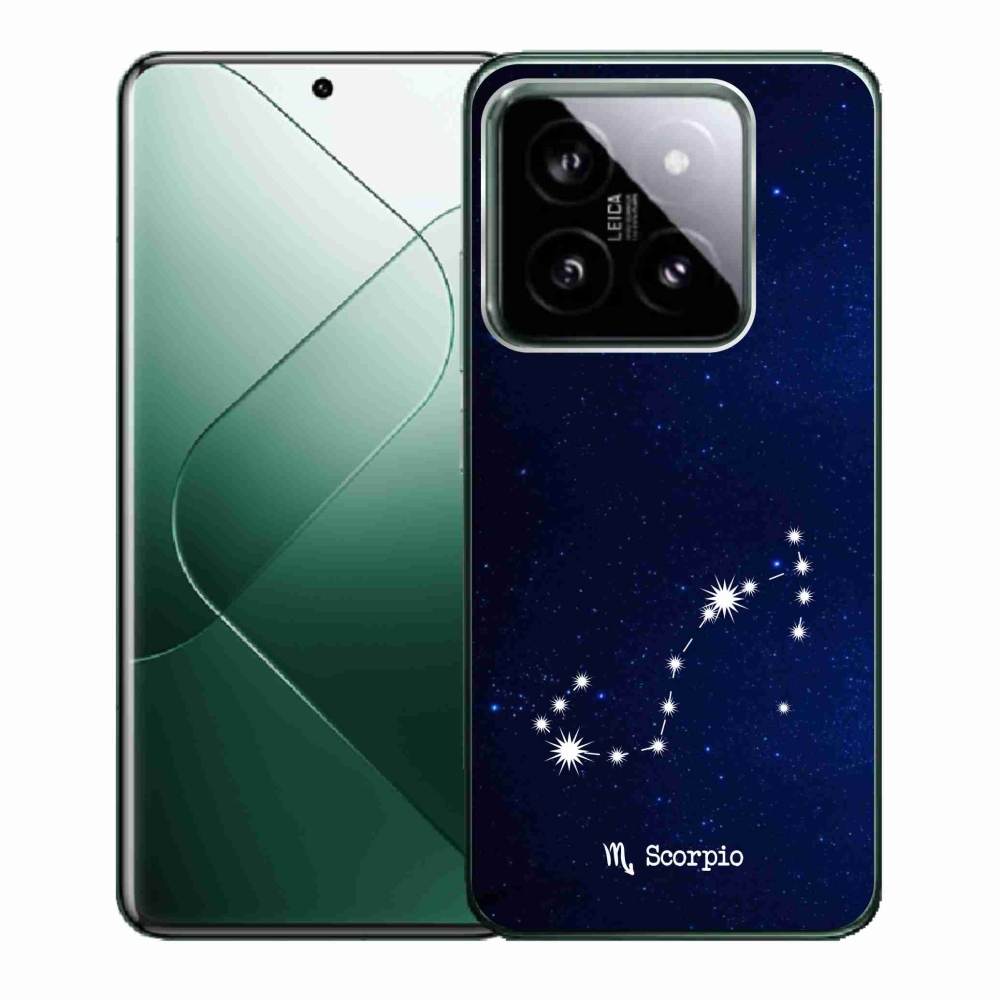 Gelový kryt mmCase na Xiaomi 14 - souhvězdí Štíra
