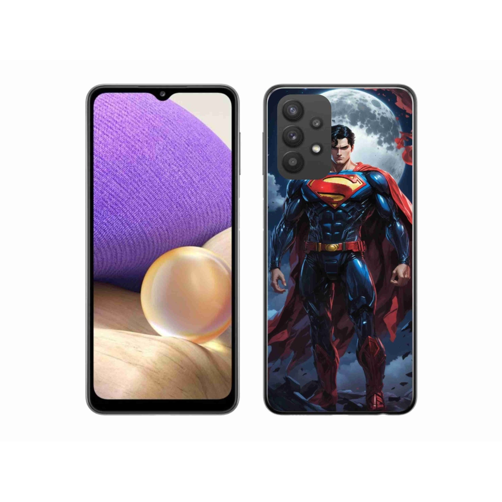 Gelový kryt mmCase na Samsung Galaxy A32 5G - superman