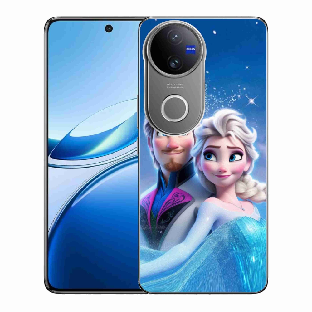 Gelový kryt mmCase na Vivo V50 5G - ledové království 1