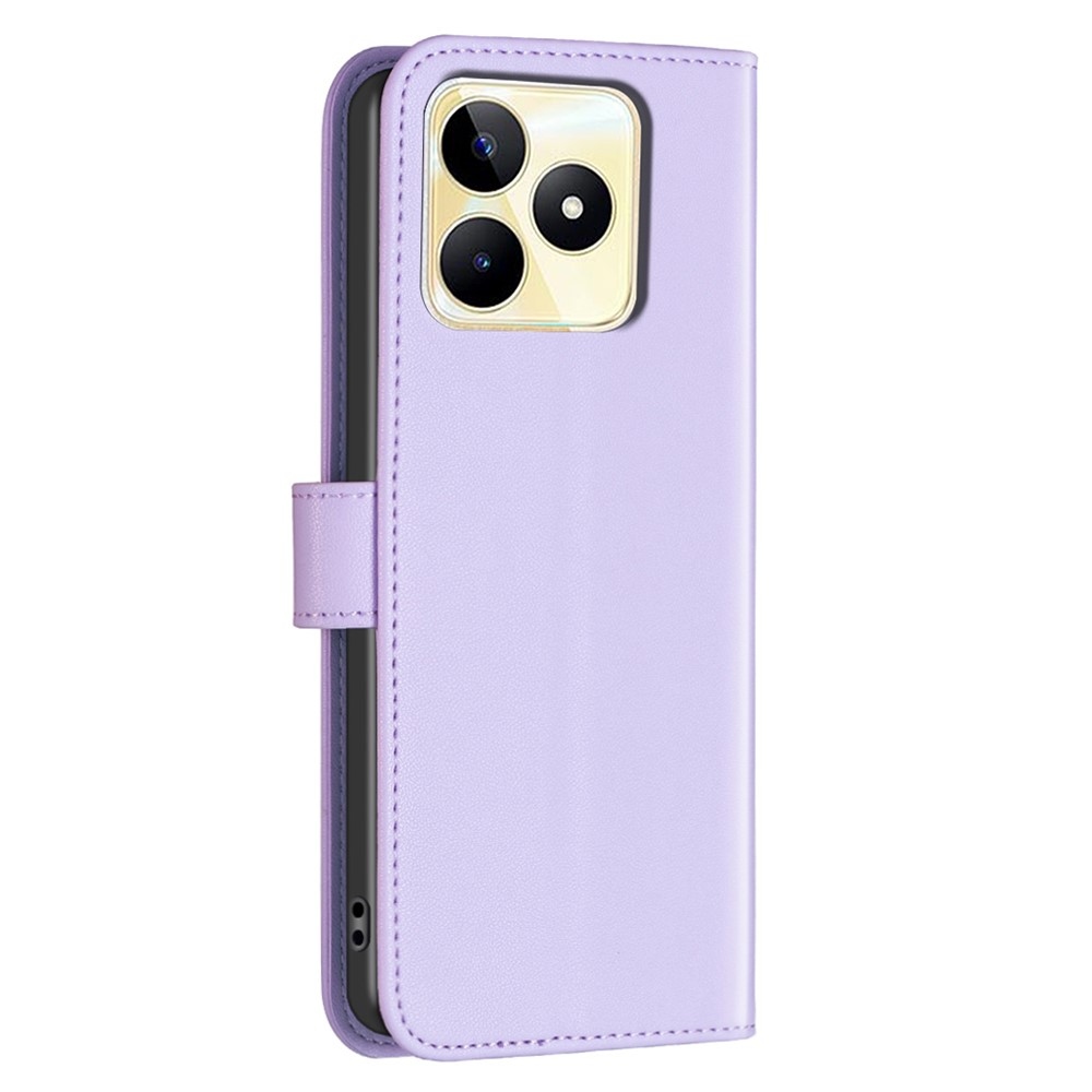 BNF knížkové pouzdro na Realme C51/C53 - světlefialové