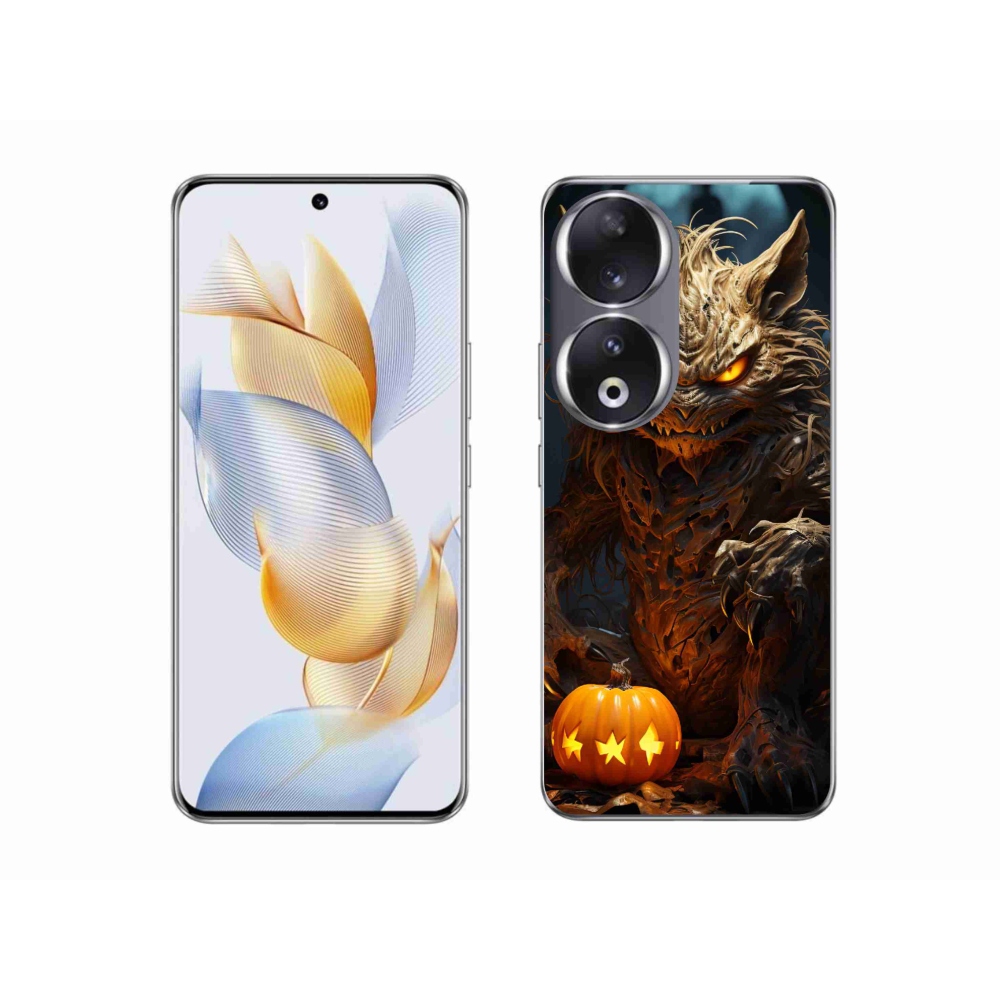 Gelový kryt mmCase na Honor 90 - halloweenská příšera