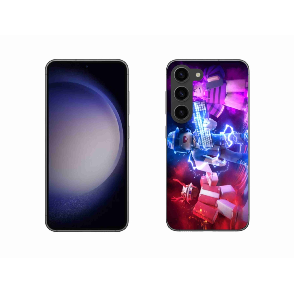 Gelový kryt mmCase na Samsung Galaxy S23 5G - roblox