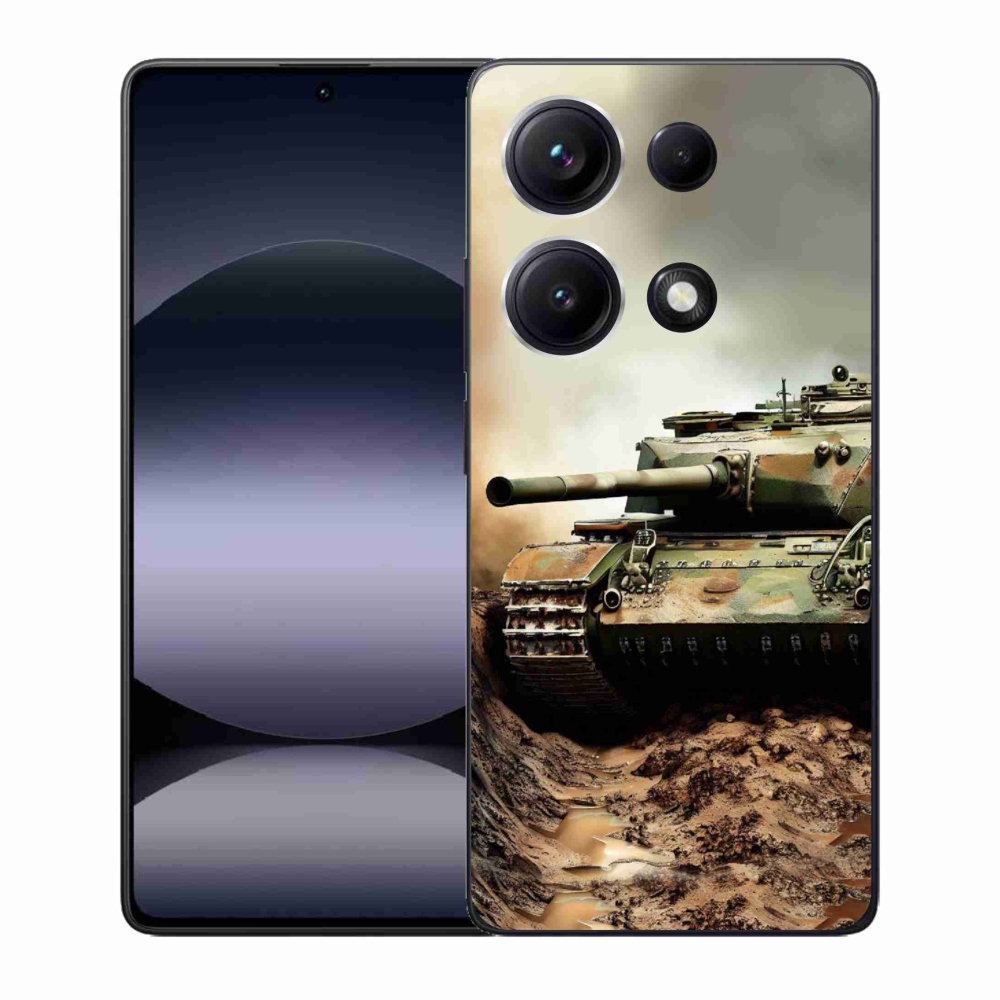 Gelový kryt mmCase na Xiaomi Redmi Note 14S - tank