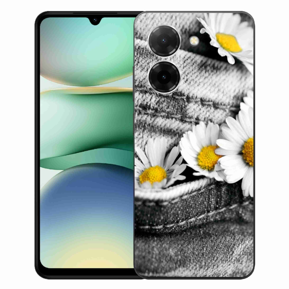 Gelový kryt mmCase na Xiaomi Redmi A5 (171.7x77.8x8.3mm) - kopretiny