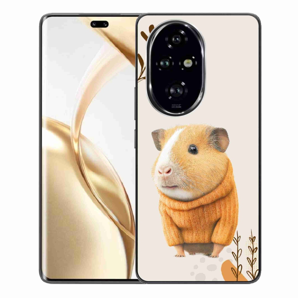 Gelový kryt mmCase na Honor 200 Pro 5G - morče ve svetru