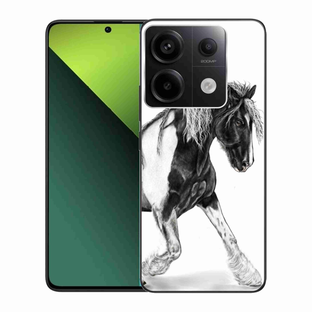 Gelový kryt mmCase na Xiaomi Redmi Note 13 Pro 5G/Poco X6 5G - kůň