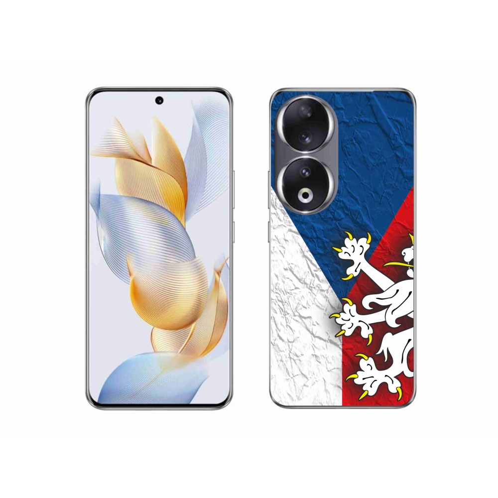 Gelový kryt mmCase na Honor 90 - česká vlajka 1