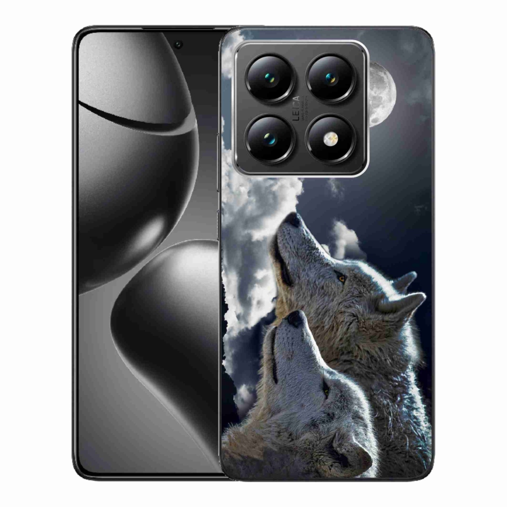 Gelový kryt mmCase na Xiaomi 14T - vlci