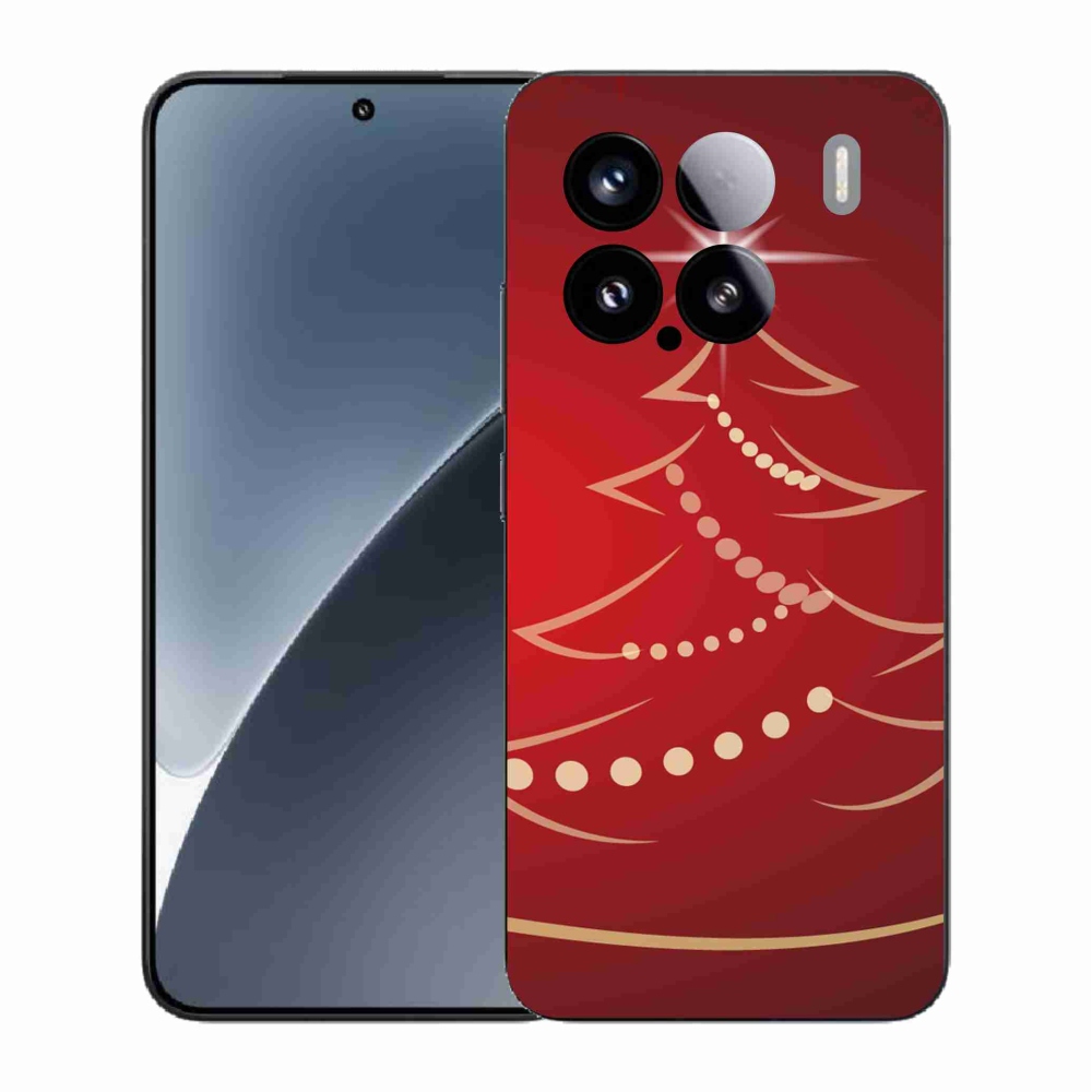 Gelový kryt mmCase na Xiaomi 15 - kreslený vánoční stromek