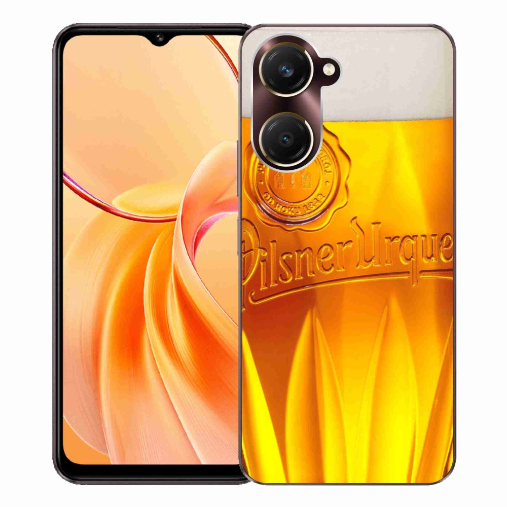 Gelový kryt mmCase na Vivo Y28s 5G - pivo