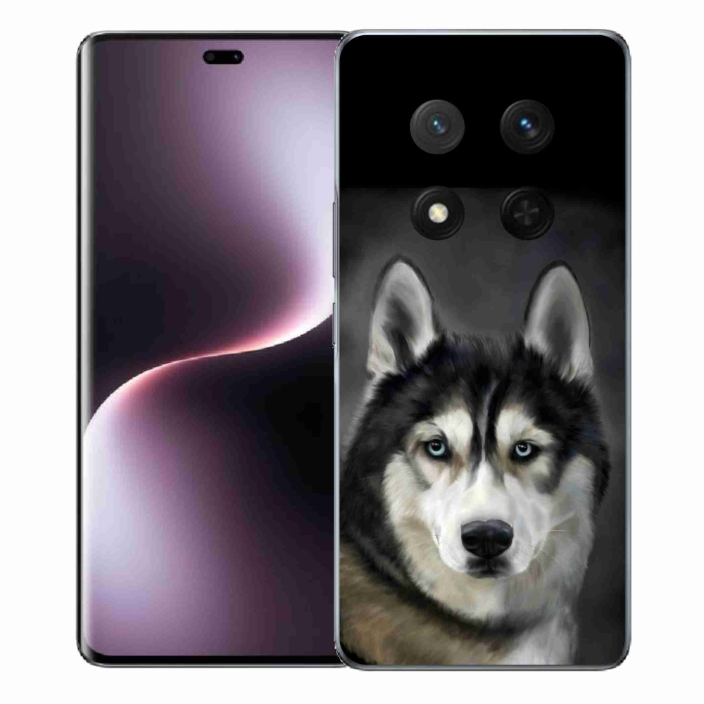 Gelový kryt mmCase na Honor Magic 7 Lite 5G - husky