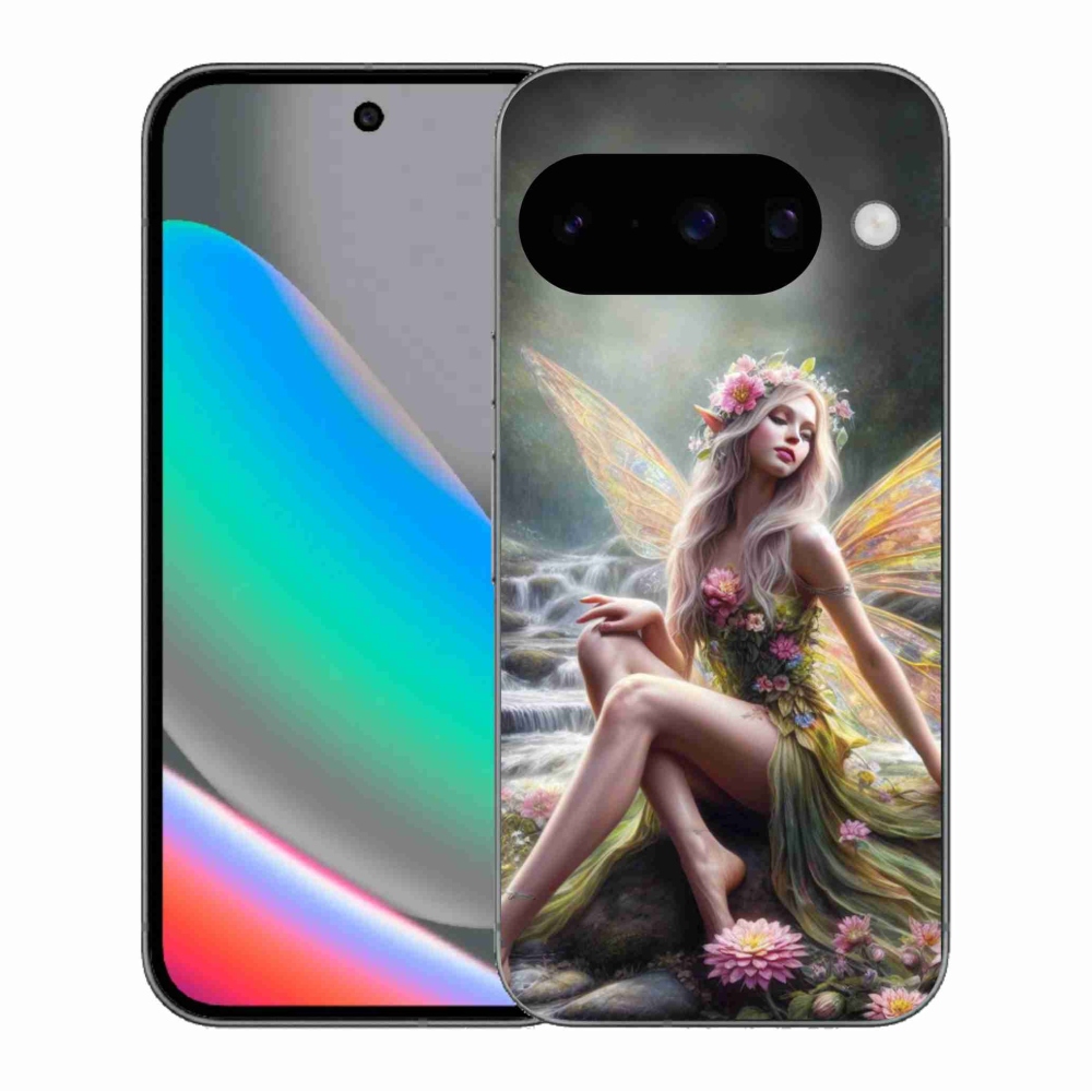 Gelový kryt mmCase na Google Pixel 10 - motýlí žena 1
